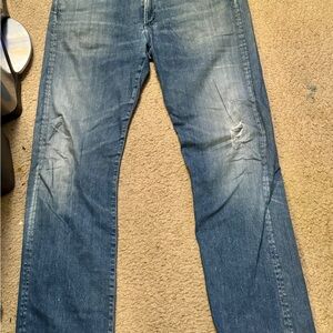 Citizens Of Humanity Blue Straight Jeans